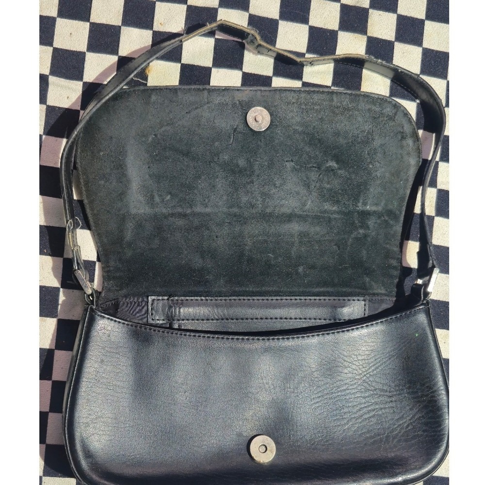 Coach Vintage Jet Set Bag 9911 Black Leather Shoulder Bag Made in USA 90s
